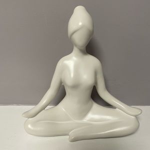 YOGA Porcelain Statue